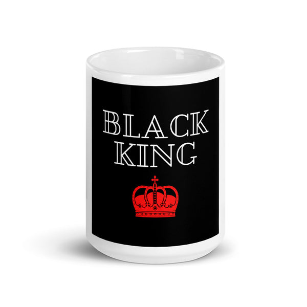 Black KING Mug