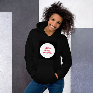 LOVED.HEARD.ACCEPTED-Unisex Hoodie