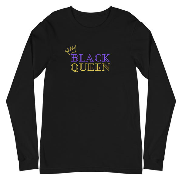 BLACK QUEEN Long Sleeve Tee