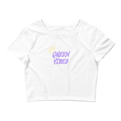 Queen Vibes Women’s Crop Tee