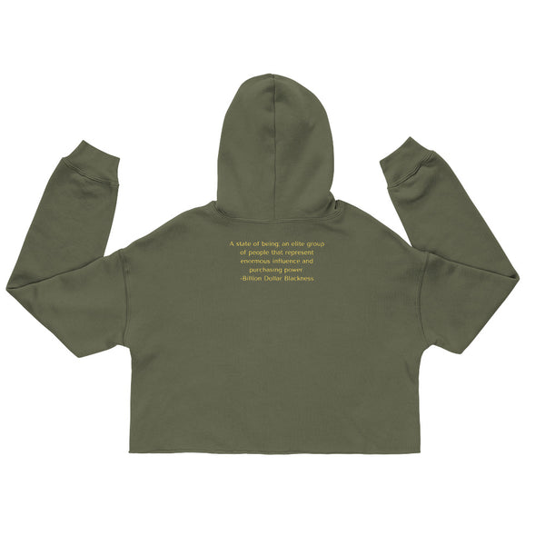 Billion Dollar Blackness Crop Hoodie